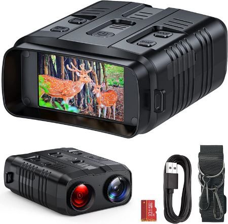 TKWSER Full HD Nachtsichtgerät mit Foto & Videoaufnahme für 70,49€ (statt 180€)