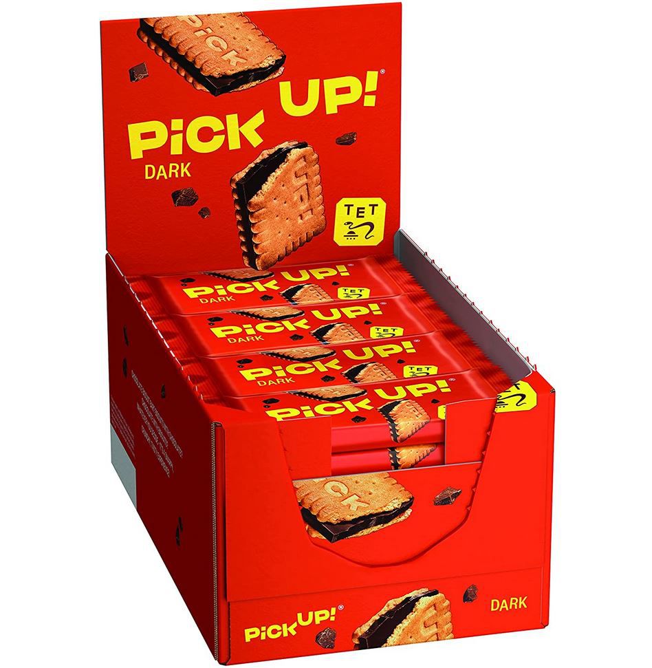 24er Pack PiCK UP! Dark Schokoladenkekse ab 8,54€ (statt 14€)   Prime Sparabo