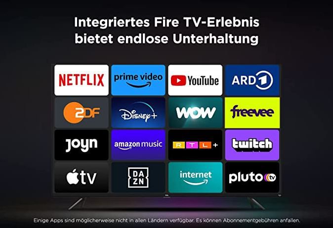 TCL 55CF630 55 Zoll 4K QLED Fire TV mit HDR 10+, Dolby Vision & Atmos für 399€ (statt 499€)