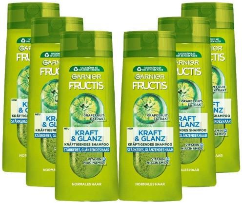 6er Pack Garnier Fructis Shampoo Kraft & Glanz, je 250ml ab 11,80€ (statt 14€)   Prime Sparabo