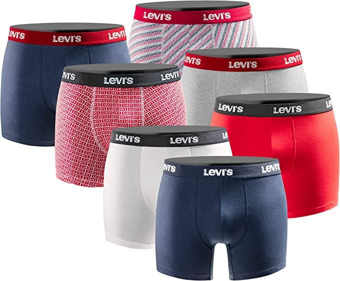 7er Pack Levis Limited Style Edition Boxershorts für 33,99€ (statt 60€)