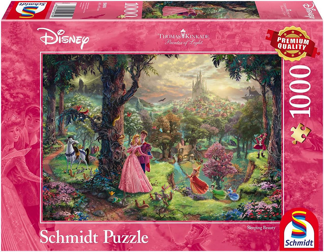 Schmidt Spiele 59474 Disneys Dornröschen, 1.000 Teile Puzzle für 7,64€ (statt 15€)   Prime