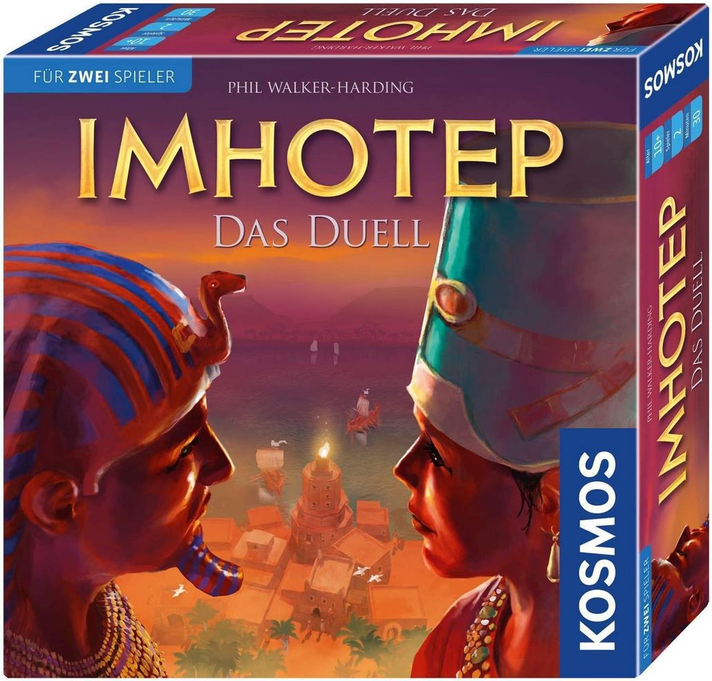 KOSMOS 694272 Imhotep, Strategie Brettspiel für 10€ (statt 15€)   Prime