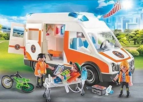 PLAYMOBIL 70049 City Life Rettungswagen mit Licht und Sound für 29,74€ (statt 36€)   Prime