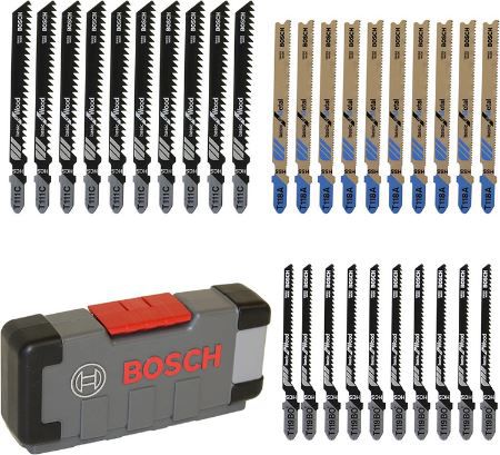 Bosch Professional Stichsägeblatt Set + Box, 30tlg. für 17€ (statt 22€)