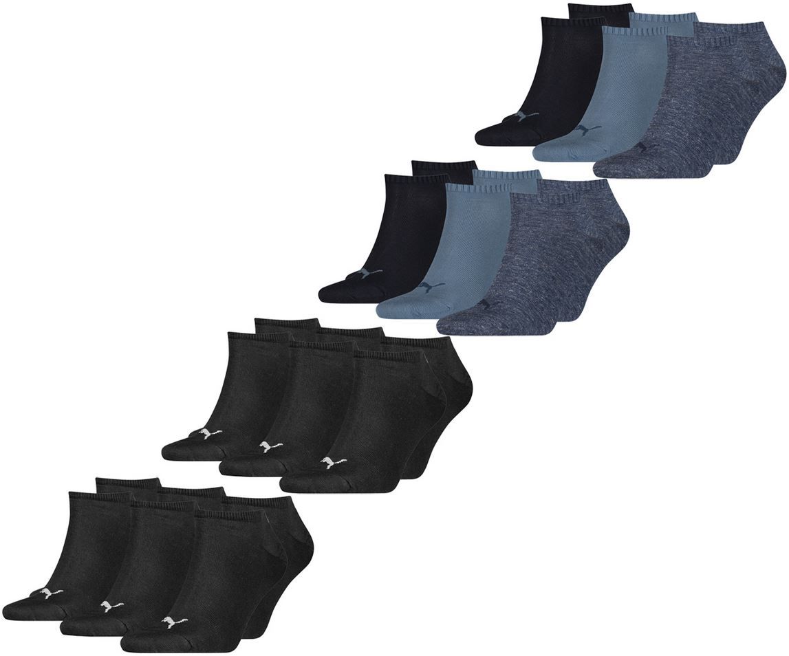 12er Pack PUMA Unisex Sneaker Socken für 24,99€ (statt 33€)