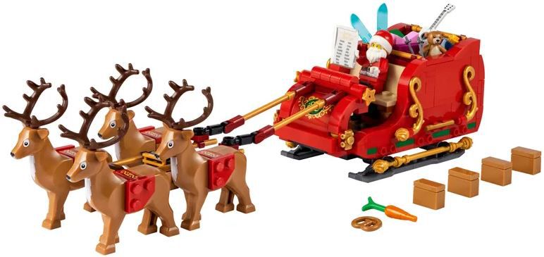 LEGO 40499 Schlitten des Weihnachtsmanns für 43,49€ (statt 60€)