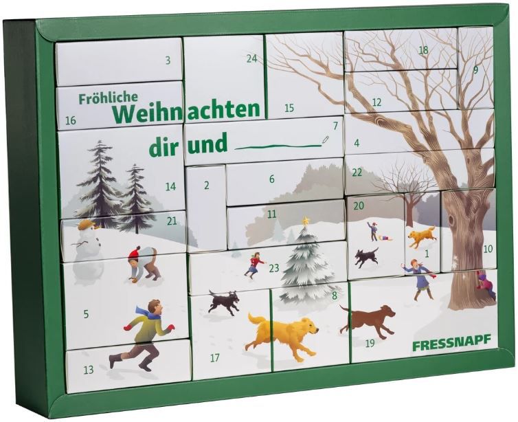 Fressnapf: Der große Premium Hunde Adventskalender für 49,99€ (statt 70€)