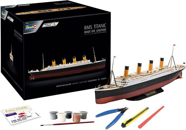Revell RMS Titanic Modellbau Adventskalender für 23,99€ (statt 33€)   Prime