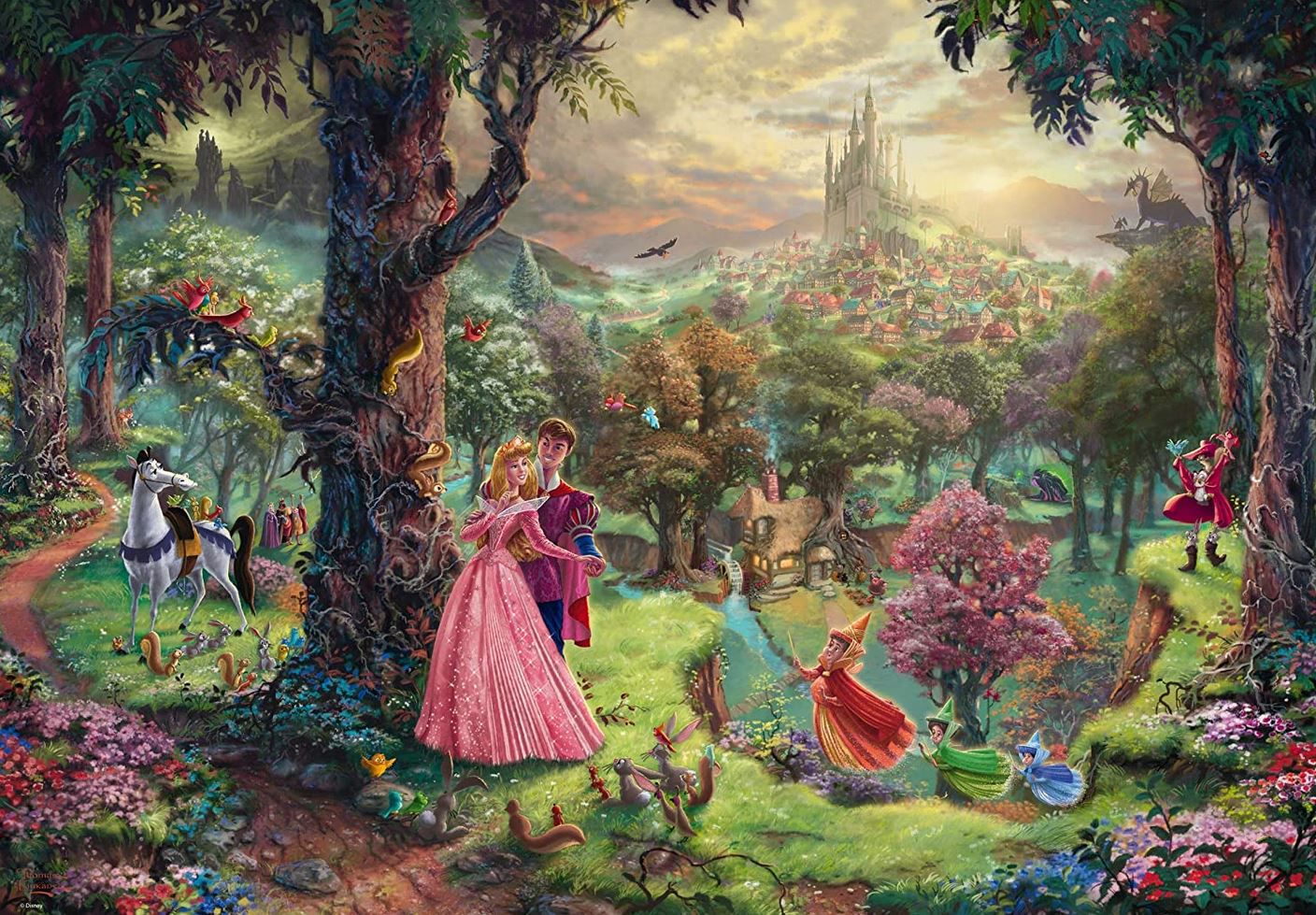 Schmidt Spiele 59474 Disneys Dornröschen, 1.000 Teile Puzzle für 7,64€ (statt 15€)   Prime