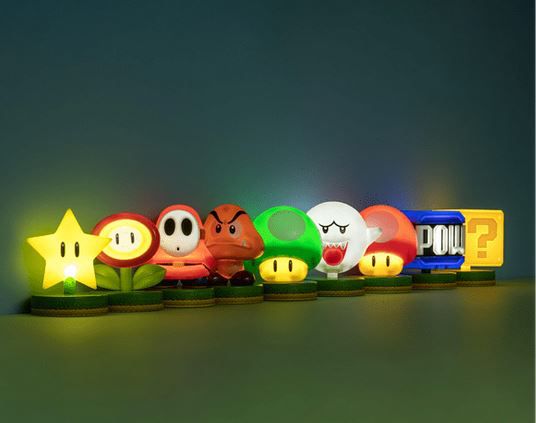 Paladone Mario Super Star 3D Stern Lampe für 9€ (statt 14€)   Prime