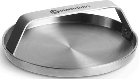 Burnhard Edelstahl Burger Smasher, 14 cm für 15,44€ (statt 27€)   Prime