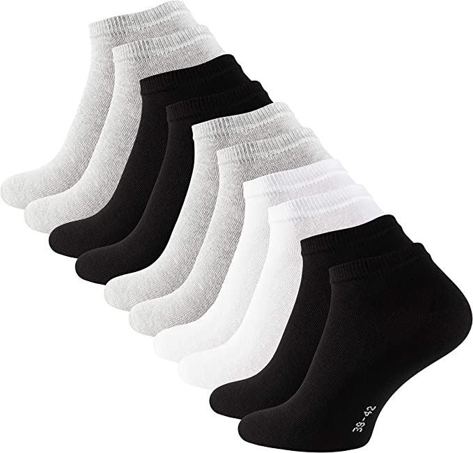 10er Pack Stark Soul Sneaker Socken mit Öko Tex für 9,99€ (statt 15€)   Prime