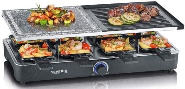 Severin RG 2371 Raclette Grill für 8 Personen, 1.300 W für 49,99€ (statt 70€)