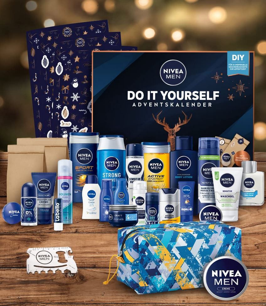 Nivea MEN DIY Adventskalender 2022 für 43,19€ (statt 50€)