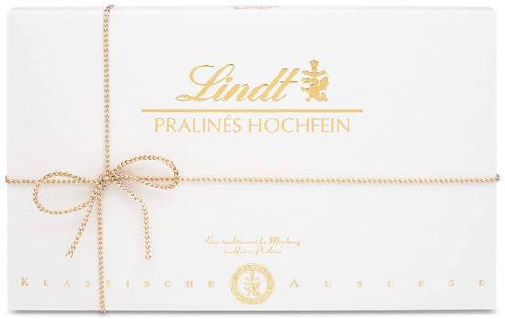 Lindt Hochfein Pralinés Schachtel mit 35 Pralinen, 350g für 13€ (statt 19€)