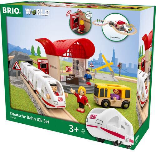 Brio 33940 Deutsche Bahn ICE-Set für 53,94€ (statt 62€)