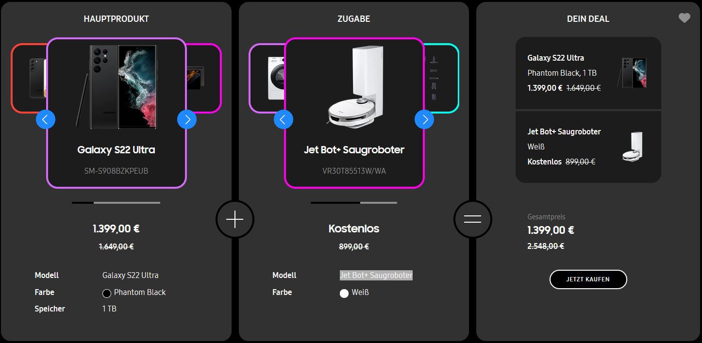 🔥Samsung 2 für 1 Deals + 5% Gutschein   Das zweite Produkt kostenlos abstauben!