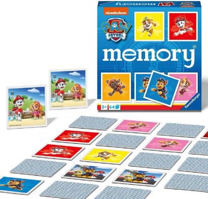 🐻 Ravensburger 20887 Paw Patrol Memory für 7,99€ (statt 14€)