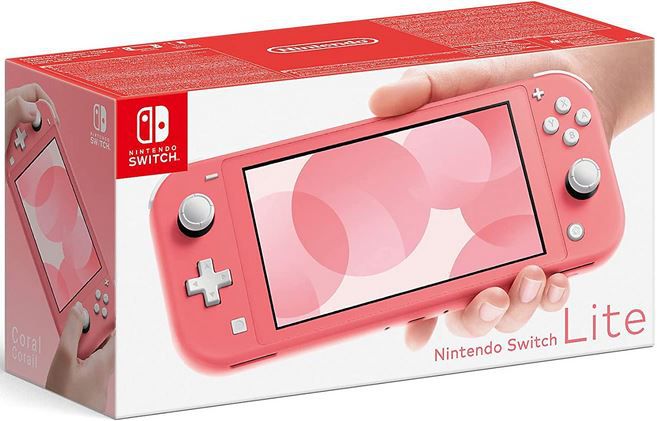 Nintendo Switch Lite in Koralle 179,99€ (statt 200€)