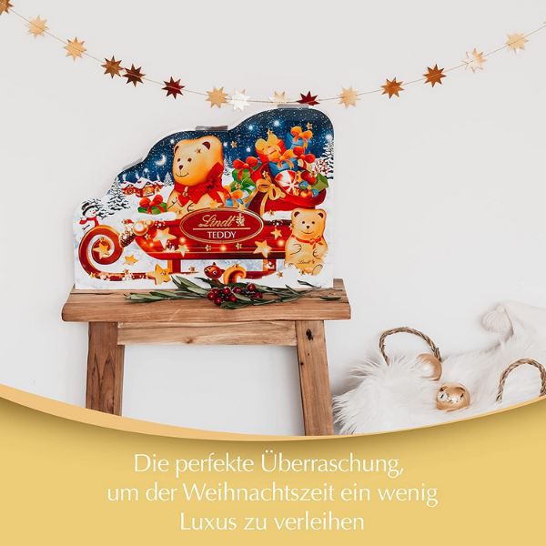 Lindt Teddy Adventskalender 2022 für 14,99€ (statt 21€)   Prime