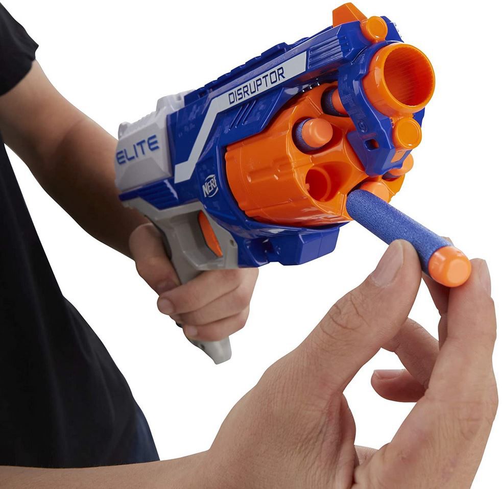 Nerf N Strike Elite Disruptor mit Trommelmagazin für 8,60€ (statt 20€)