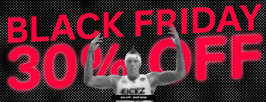 KICKZ   Black Week Rabatt mit 30% auf UVP z.B. Jordan Jumpman Pro für 108,71€ (statt 145€)