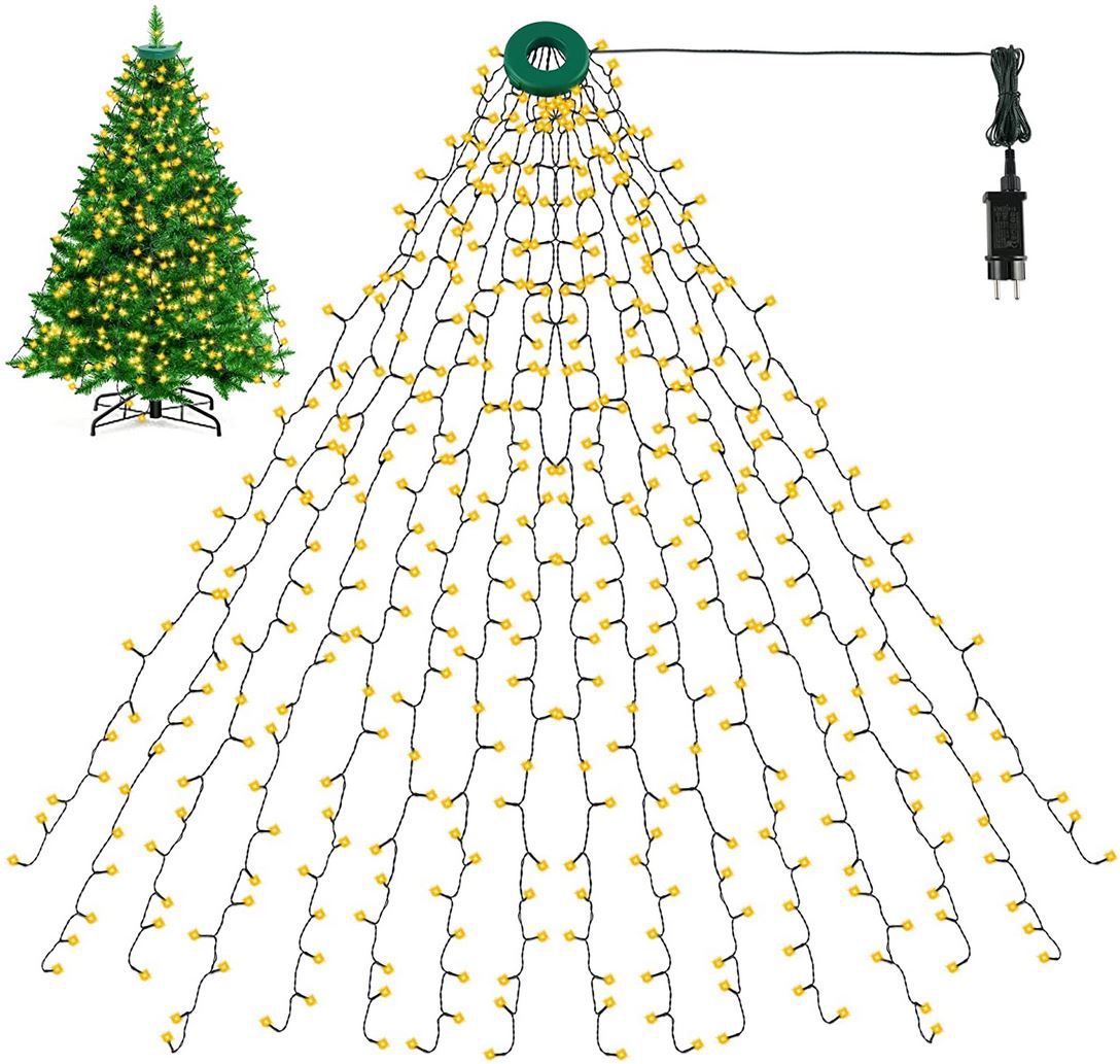 Bellalicht Weihnachtsbaum Lichterkette mit 400 LEDs, 2M für 22€ (statt 34€)