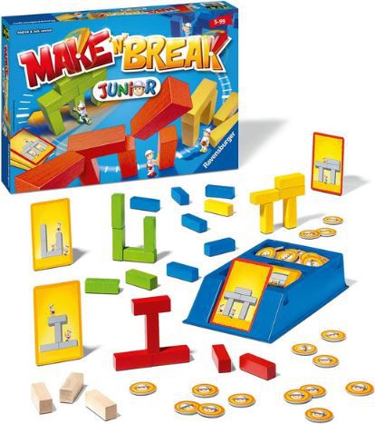 Ravensburger Make n Break Junior, Gesellschaftsspiel für 18,29€ (statt 23€)