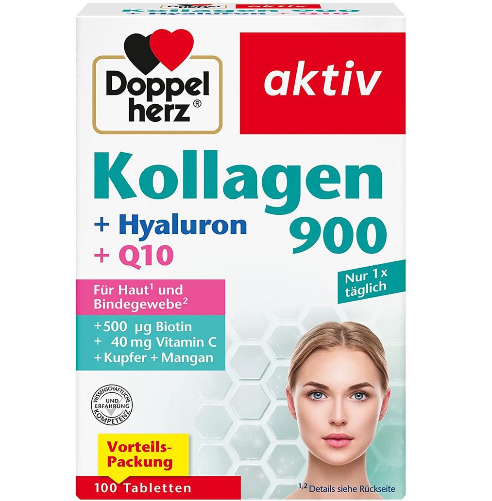 100er Pack Doppelherz Kollagen 900 Mangan und Kupfer für 6,65€ (statt 14€)   Prime Sparabo