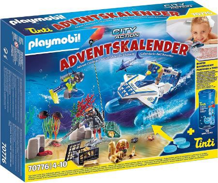 Playmobil 70776 Polizeitaucheinsatz Adventskalender für 12,25€ (statt 18€)   Prime