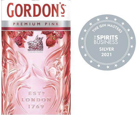 Gordons Pink Gin mit Erdbeer  & Himbeergeschmack ab 8,99€ (statt 11€)