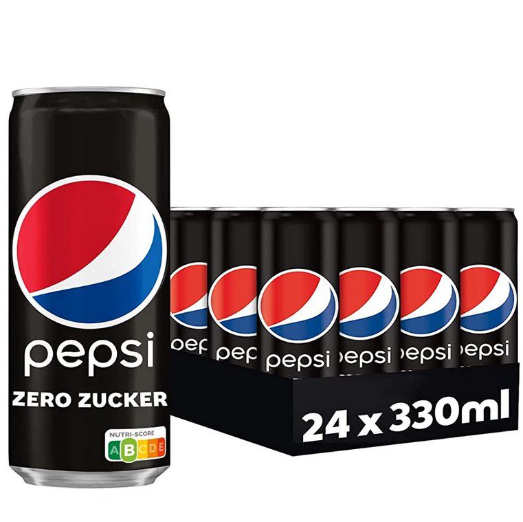 24x Pepsi Zero Zucker (je 0,33L) für 13,85€ (statt 20€)