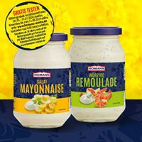 Wieder da! Mayonnaise & Remoulade der Marke HOMANN gratis ausprobieren – ab 1. Mai