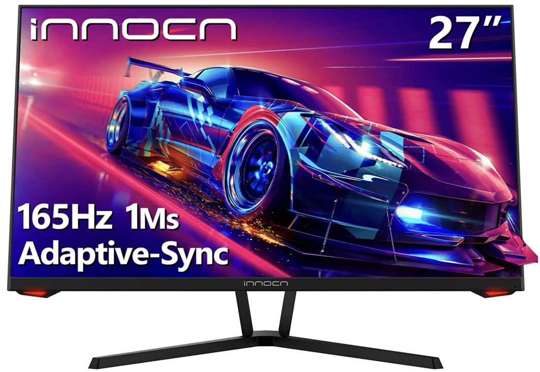 INNOCN 27G1G   27 Zoll Gaming Monitor mit 165Hz & 1ms für 169€ (statt 199€)