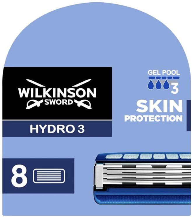 8x Wilkinson Sword Hydro 3 Skin Protection Rasierklinge für 7,19€ (statt 10€)   Sparabo