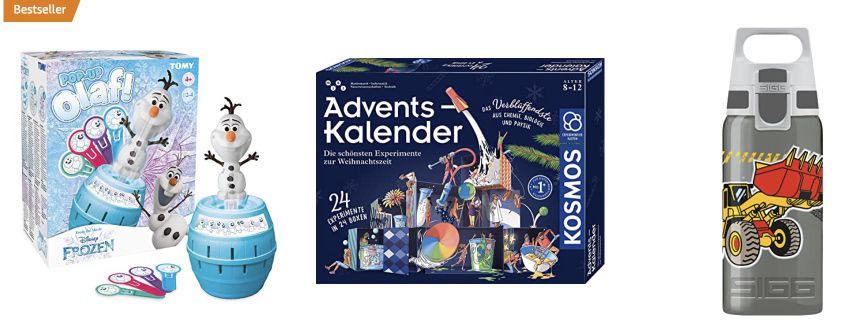 Amazon: 11% Rabatt ab 49€ MBW für auserwählte Produkte für Kinder