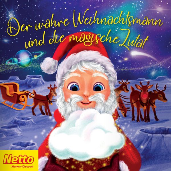 Pixie Buch Der wahre Weihnachtsmann und die magische Zutat bei Netto gratis