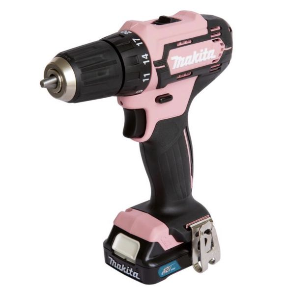 Makita Akku Bohrschrauber Set CXT DF333DWAP2 in Pink inkl. 2 Akkus für 119,99€ (statt 159€)