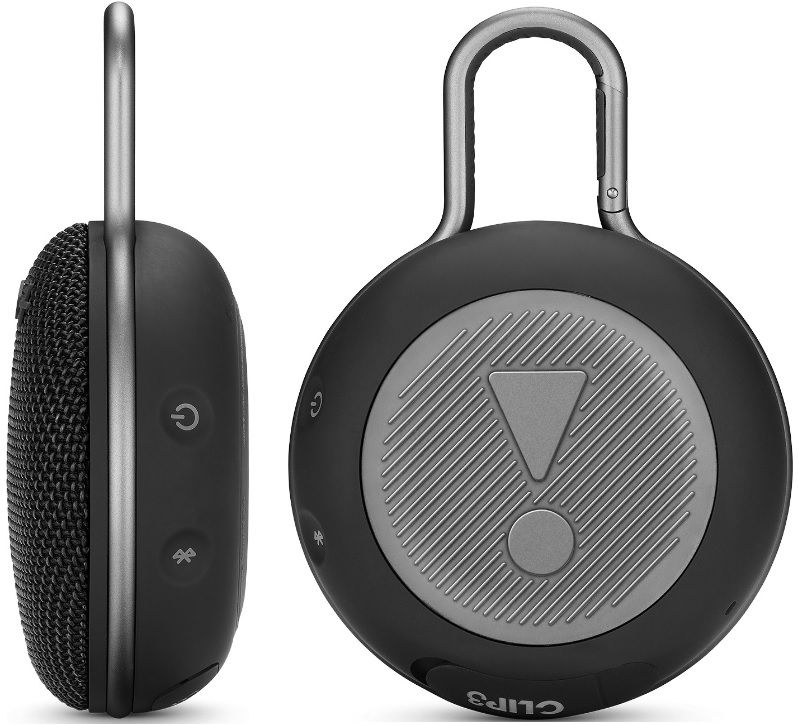 JBL Clip 3 Bluetooth Lautsprecher in Schwarz mit Karabinerhaken für 39,90€ (statt 50€)