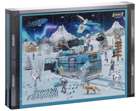 HAZET Santa Tools Adventskalender 2022 mit Premium Werkzeug Satz für 46,72€ (statt 53€)