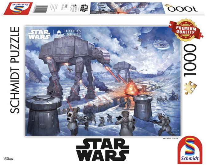 Schmidt Spiele Die Schlacht von Hoth Puzzle (1.000 Teile) für 8,16€ (statt 12€)