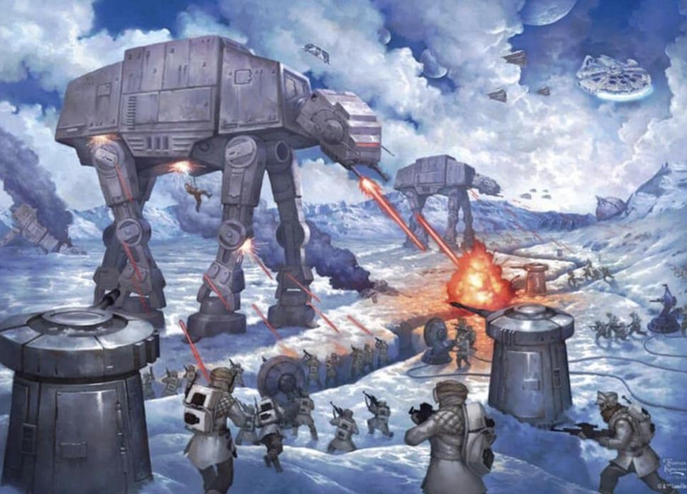 Schmidt Spiele Die Schlacht von Hoth Puzzle (1.000 Teile) für 8,16€ (statt 12€)