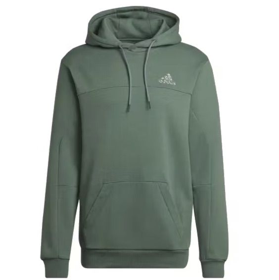 adidas Hoodie M FL RECBOS HD in Grün für 27,38€ (statt 41€)   XL + XXL