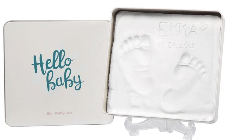 Baby Art Magic Gipsabdruck Geschenkbox aus Metall für 10,49€ (statt 15€)   Prime