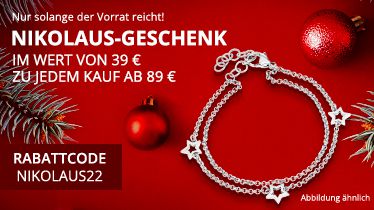 Christ: ab 89€ Bestellwert GRATIS Armband (Wert 39€) dazu