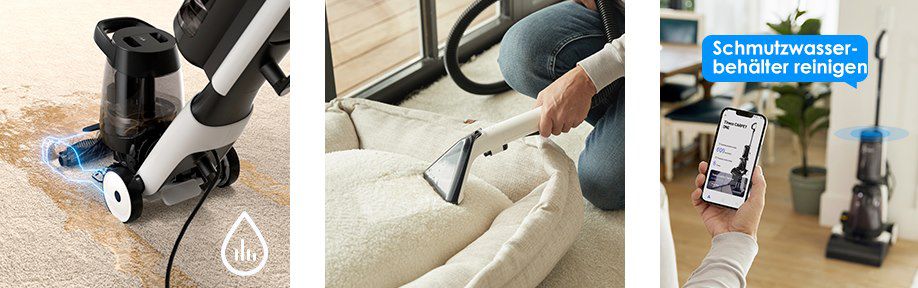 Tineco Carpet ONE PRO smarter Teppich  & Polsterreiniger für 436€ (statt 599€)