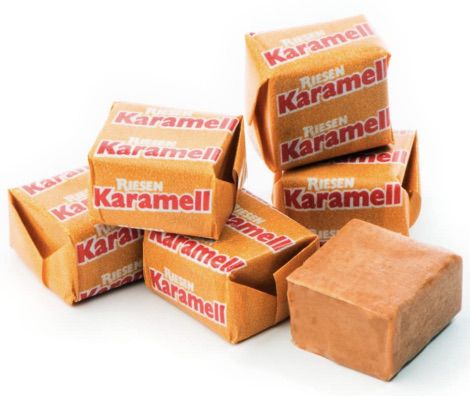 80x Karamell RIESEN Karamellkaubonbons Stange (je 29g) ab 9,89€ (statt 12€)