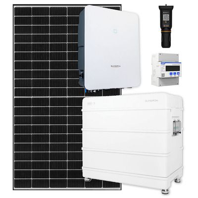 10 kWp Photovoltaik Komplettanlage-Set mit + Speicherset für 13.190€ (statt 14.990€)