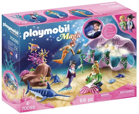 PLAYMOBIL 70095   Leuchtende Muschel mit Sirenen für 34,99€ (statt 40€)